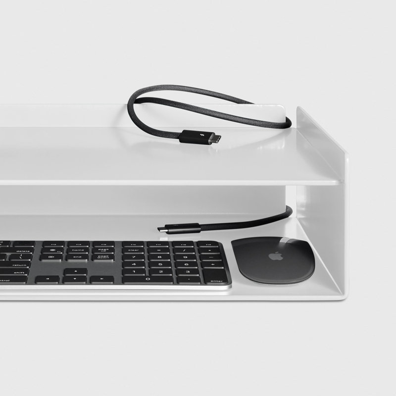 Tabs Monitor Riser, White