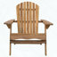 Chaise Adirondack pliante en bois d'acacia avec dossier à lattes-1578351520