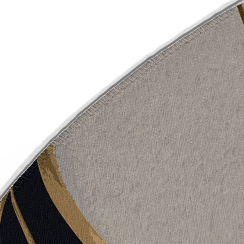 Astral Threads Indoor And Outdoor Area Rug, Round 5'