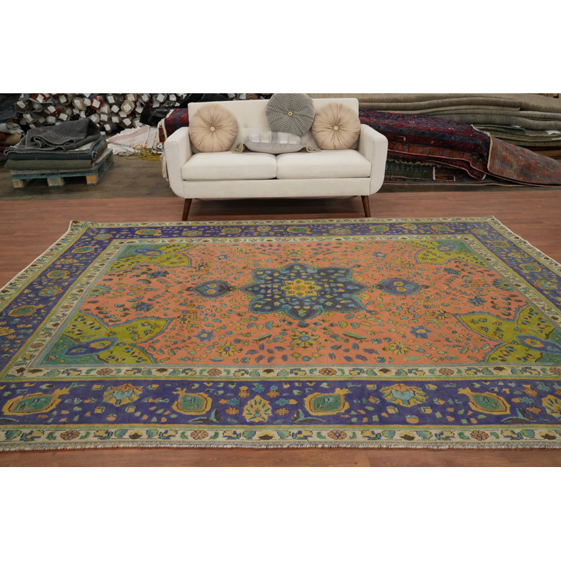 Tapis traditionnel en laine 8 x 11