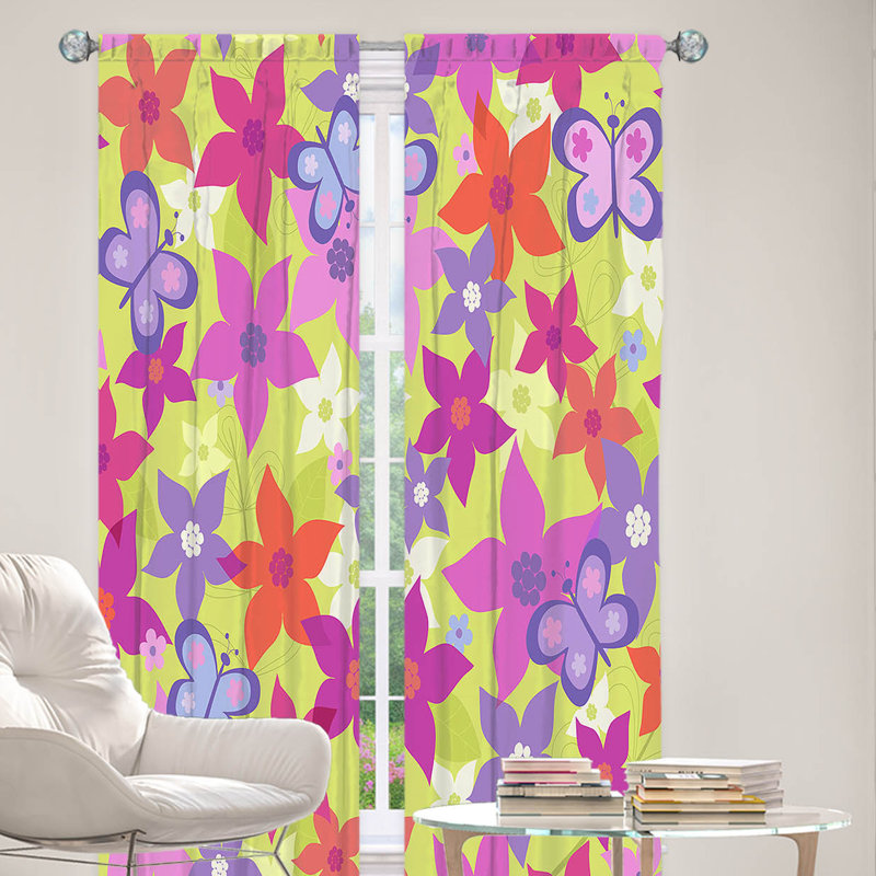 Room Darkening Curtain Pair, 20" W x 52" L