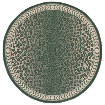 Emeral Performance Animal Print Indoor/Outdoor Area Rug