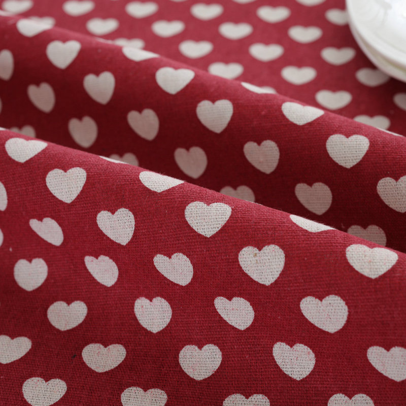 Croxton Love Tablecloth, Red