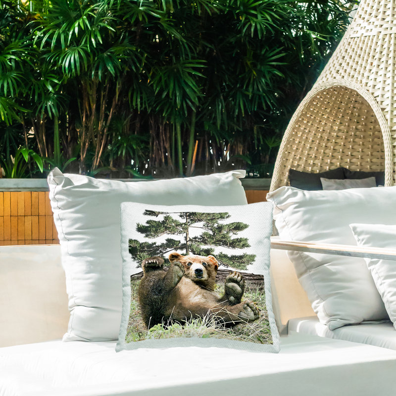 Coussin extérieur Playful Bear