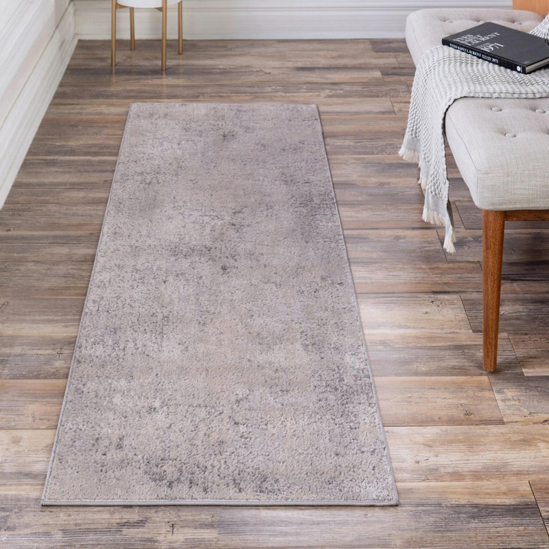 Tapis gris, Tapis de couloir 2 pi x 8 pi