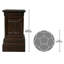 Canterbury Abbey Square Pedestal Mahogany Plant Stand-62275938