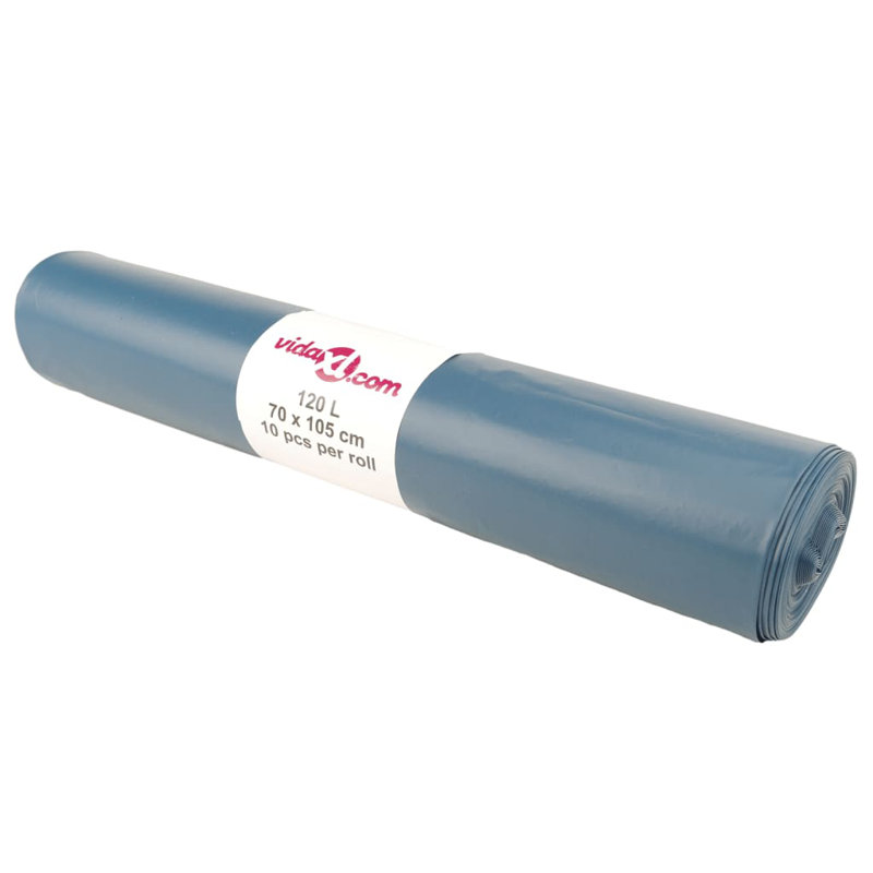 120L Plastic Trash Bags - 100 Count