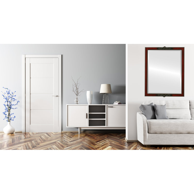 Miroir d'appoint Wingate, 25 po x 19 po, Bois de rose