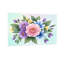 Bouquet de plantes et de fleurs avec fleurs roses, mauves et bleues-299293797-299293802-299293806
