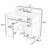 Twin Wooden Loft Bed With Desk, Wardrobe, Shelves And Ladder-1448438613