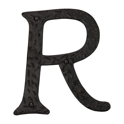 6'' H Metal House Letter