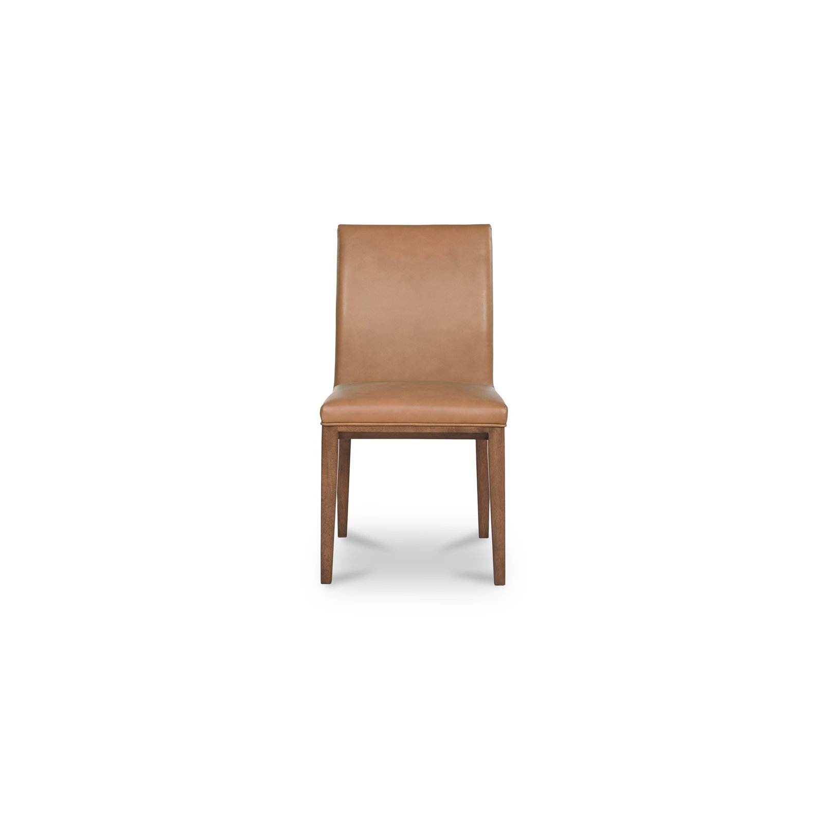 Arden Genuine Leather Dining Chair, Brown