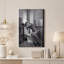 Art mural en toile noir et blanc-1468965889