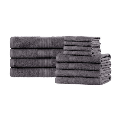 Hannu 12-Piece Sustainable Cotton Towel Set
