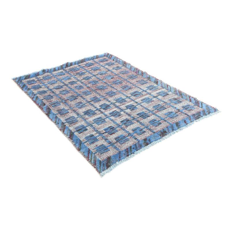 Tapis bleu 4 x 6 Philip