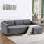 3 Seater Linen Sofa Bed