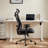 Lajace High Back Mesh Ergonomic Office Task Chair with Adjustable Headrest, Armrest, Lumbar Support-46399399