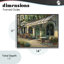 «Cozy Cafe Sunlit Patio», estampe numérique, design par Nan-1071157563-1071157562