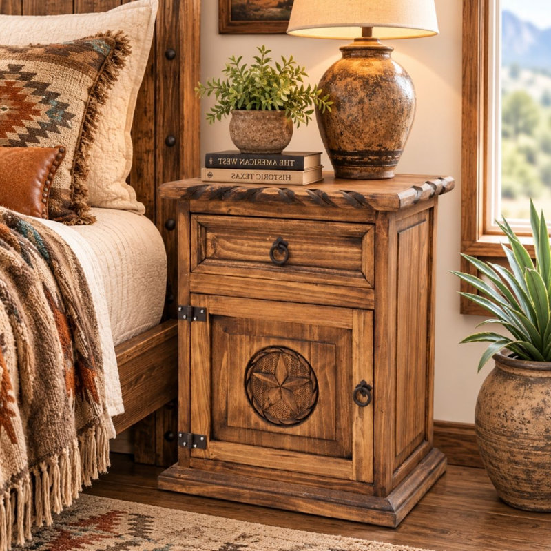 The Rope & Star Nightstand