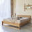 Minimalys Solid Wood Platform Bed