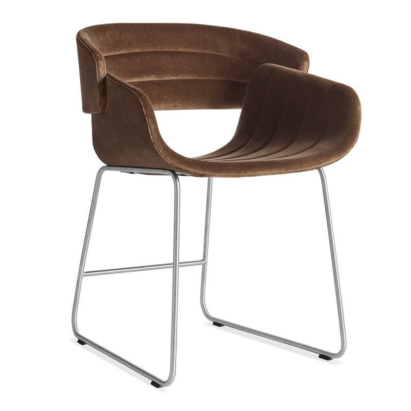 Chaise de salle à manger Racer, Café
