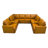 Niteshi Leather Match Power Recline Sectional-426341993