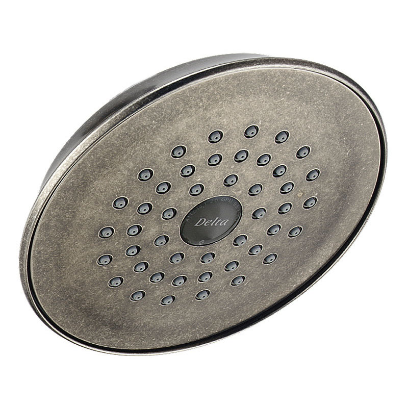 Universal Showering Components Full Rain Shower Head, Aged Pewter
