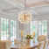Corbel 6-Light Unique Sphere Chandelier