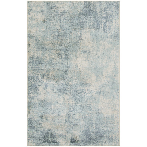 17 Stories Quantasia Washable Abstract Rug & Reviews | Wayfair