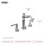 Garniture et valve Weymouth 2H, chrome-117500929-121256503