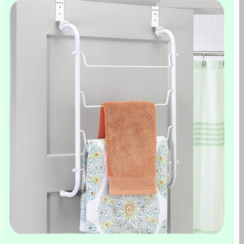 Porte-serviettes blanc SpaceSaver - de taille moyenne