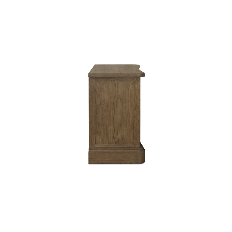 Clarence 3 - Drawer Nightstand, Dark Brown