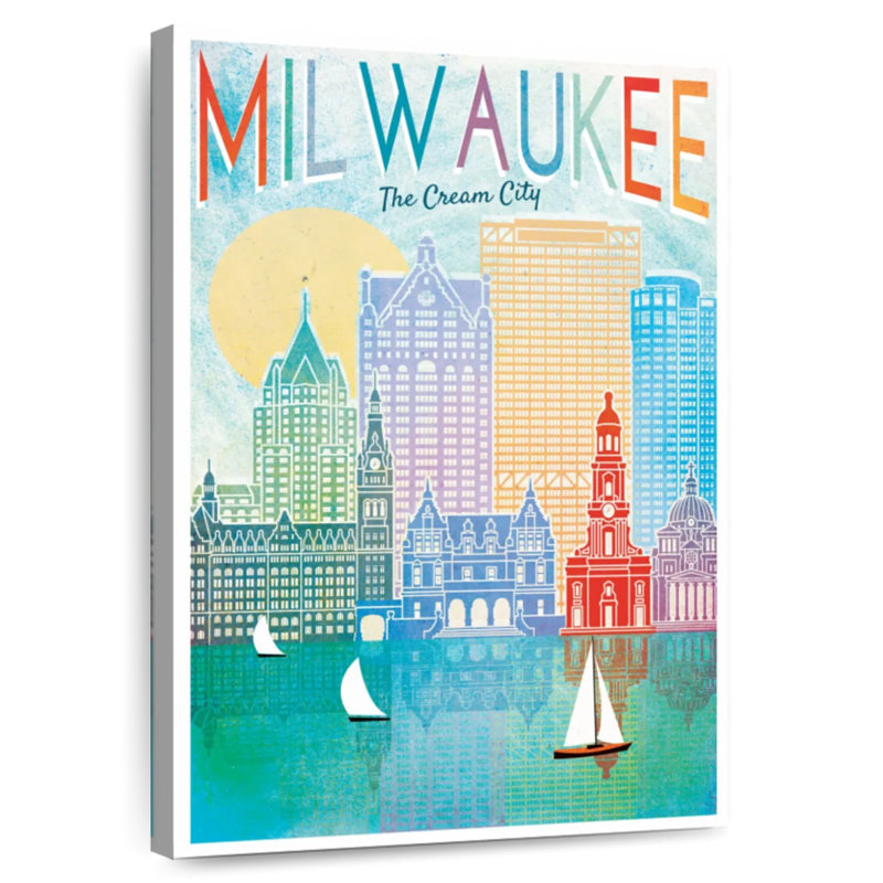 Milwaukee Cream City, 45" H x 30" W