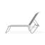 Chaise longue sans accoudoirs empilable à plat en aluminium Gardenella-98940783-98940784