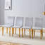 Chaises de salle à manger en lin-1428045383-1428045377