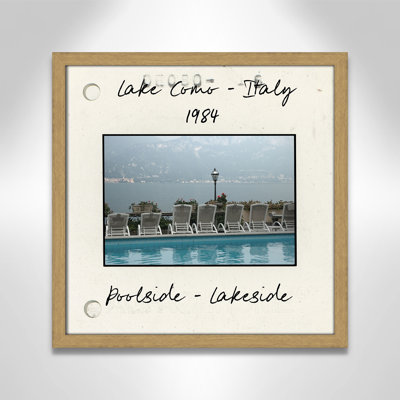 Travel Slide Collection "Lake Como, Italy" Print