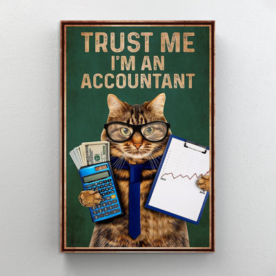 «Trust Me Im an Comptant», art textuel sur toile tendue