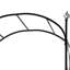 Rupert 108cm W x 45cm D Metal Arbour in Black