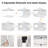 10 pi. L 10 pi. D Tente escamotable en acier imperméable Ez-99193943