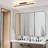 Solinell Dimmable Oval Minimalist Rectangular LED Wall Light