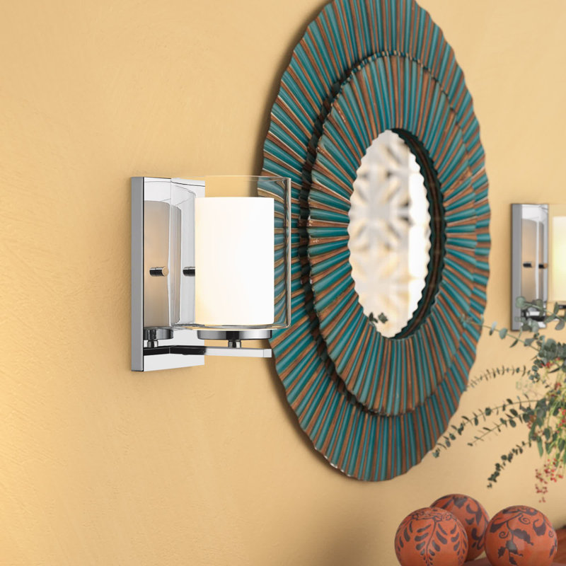 Arie Steel Armed Sconce, Chrome