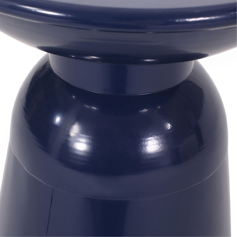 Grande table de bout d'extérieur en métal, résistante aux intempéries | Idée de cadeau, Marine