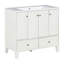 Meuble-lavabo 36 po avec lavabo en résine-100914214