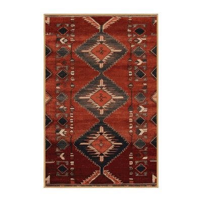 Machine Washable Turkish Brown Area Rug