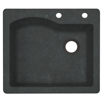 25'' L Single Bowl Quartz Kitchen Sink