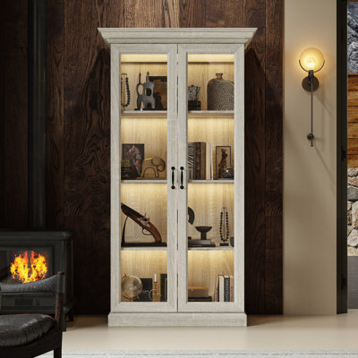 69.3” H China Cabinet by Wrought Studio
