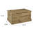 Coppii 1 Piece Solid Wood Blanket Chest