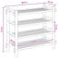 8 Pair Shoe Rack