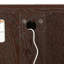 Armoire de rangement antique avec tablettes réglables et stylo
