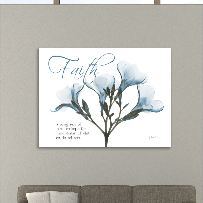"Faith Oleandera56", toile tendue par Albert Koetsier, H 30 po x l 40 po x P 1,5 po